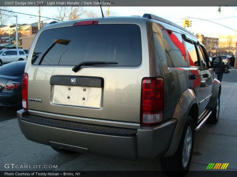 Light Khaki Metallic / Dark Slate Gray 2007 Dodge Nitro SXT
