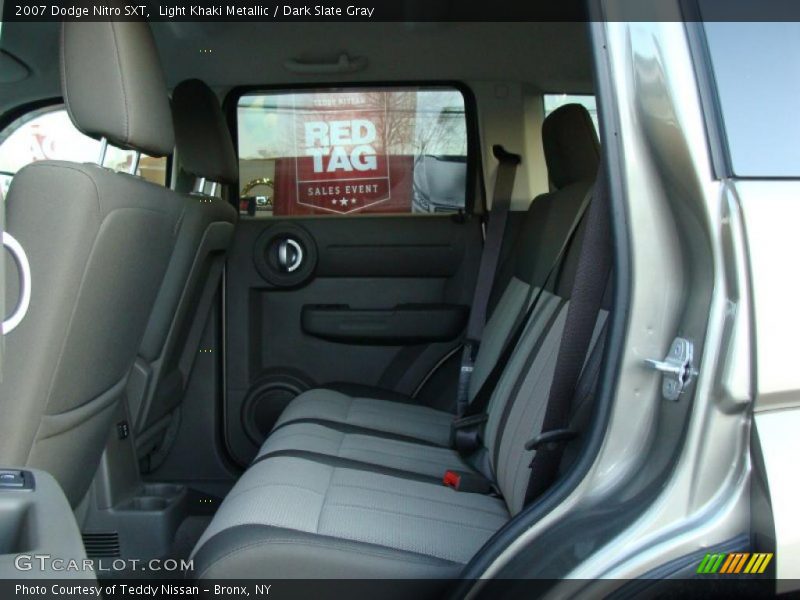 Light Khaki Metallic / Dark Slate Gray 2007 Dodge Nitro SXT