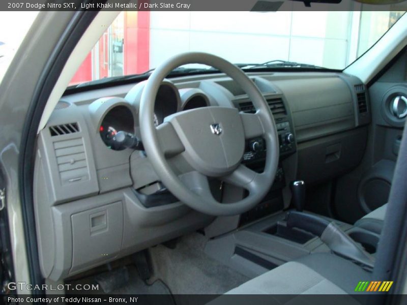 Light Khaki Metallic / Dark Slate Gray 2007 Dodge Nitro SXT