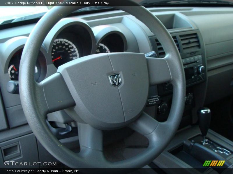 Light Khaki Metallic / Dark Slate Gray 2007 Dodge Nitro SXT