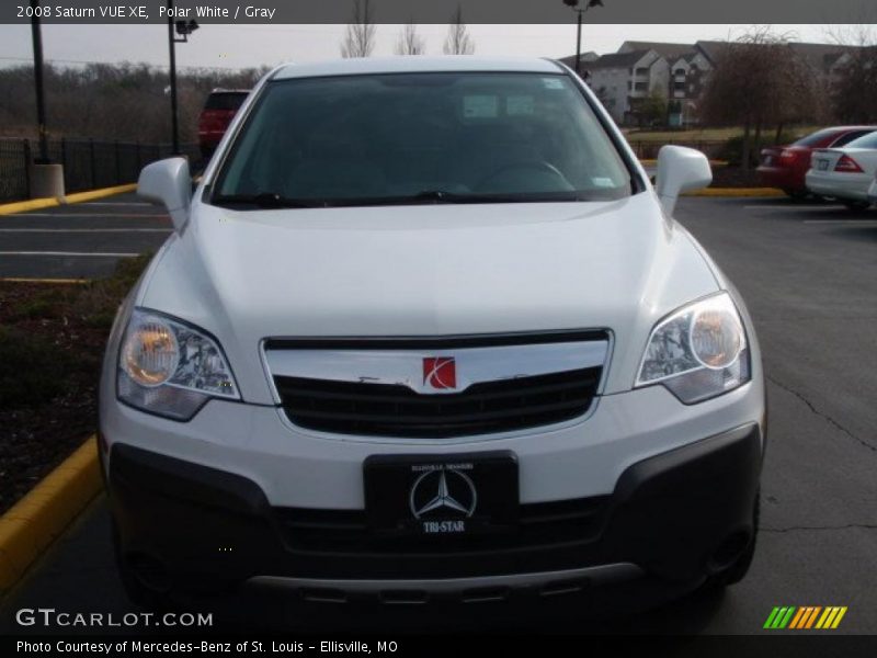Polar White / Gray 2008 Saturn VUE XE