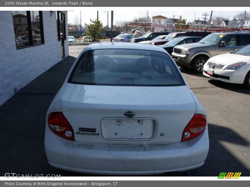 Icelandic Pearl / Blond 2000 Nissan Maxima SE