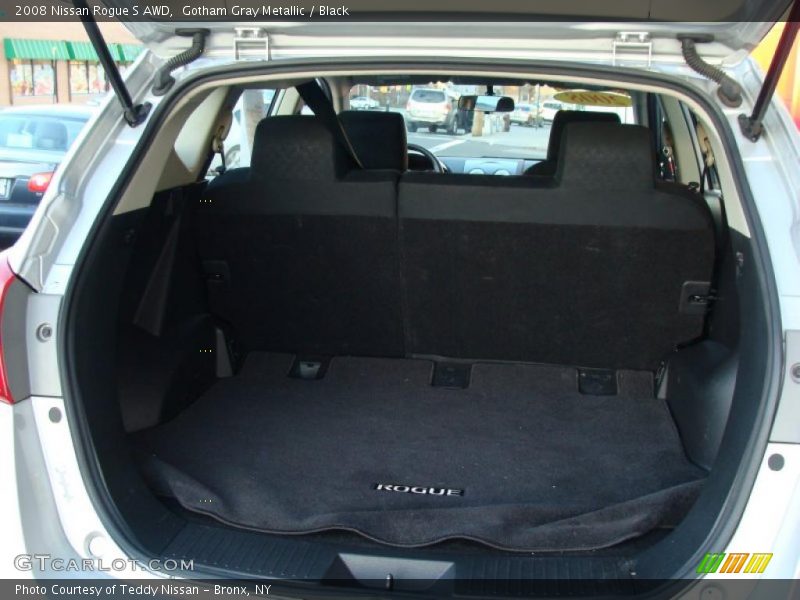 Gotham Gray Metallic / Black 2008 Nissan Rogue S AWD