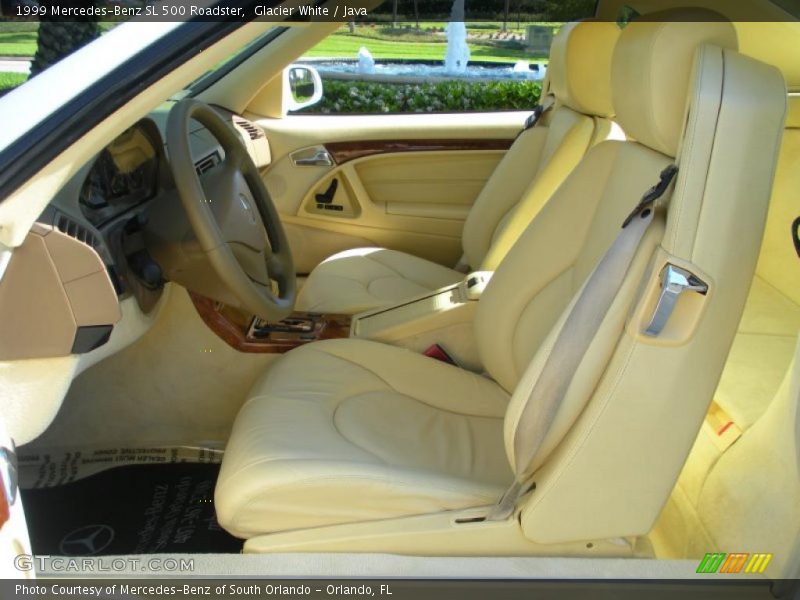  1999 SL 500 Roadster Java Interior