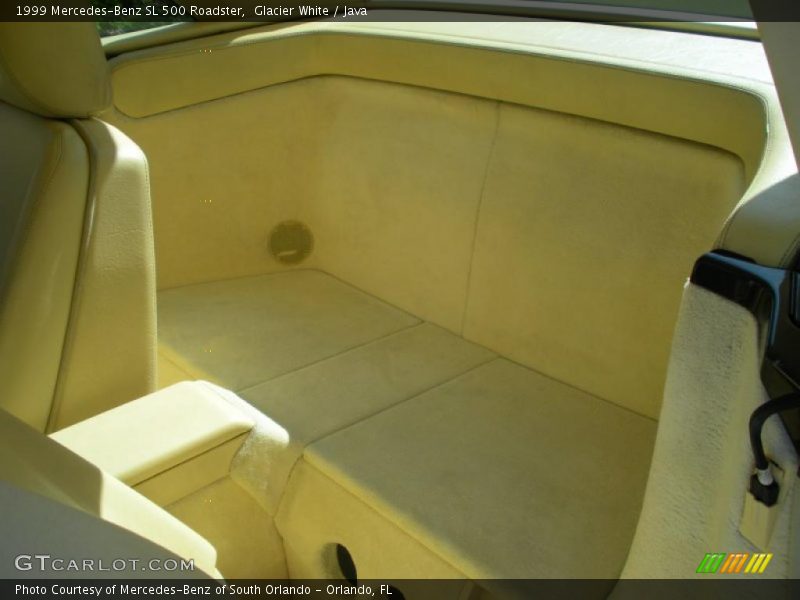  1999 SL 500 Roadster Java Interior