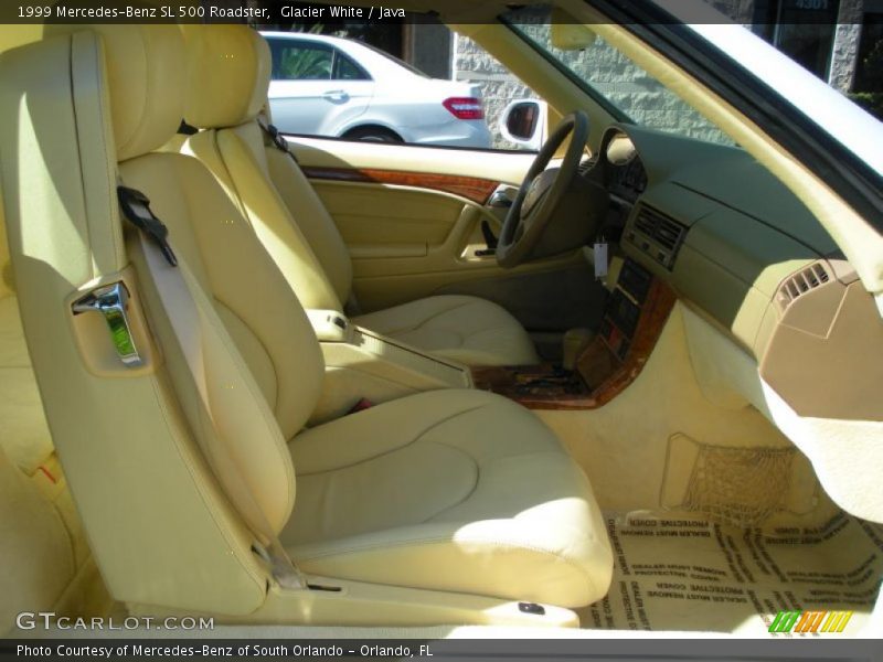  1999 SL 500 Roadster Java Interior