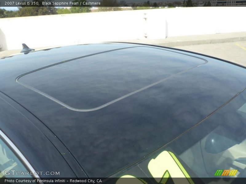 Black Sapphire Pearl / Cashmere 2007 Lexus IS 350