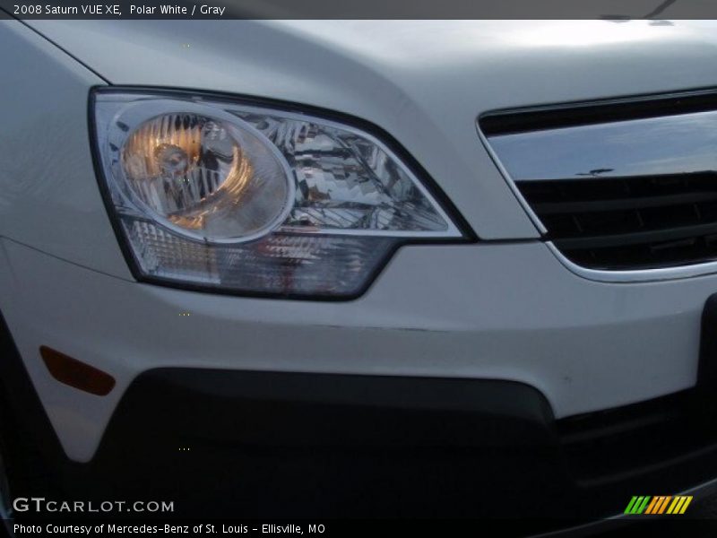Polar White / Gray 2008 Saturn VUE XE