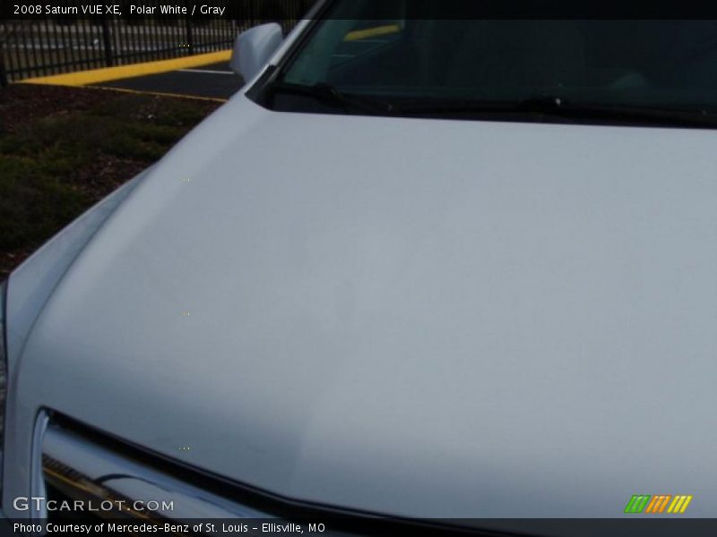 Polar White / Gray 2008 Saturn VUE XE