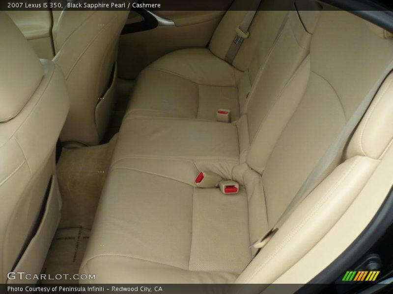 Black Sapphire Pearl / Cashmere 2007 Lexus IS 350