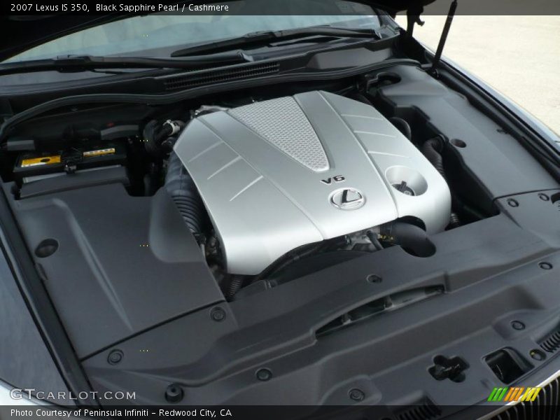 Black Sapphire Pearl / Cashmere 2007 Lexus IS 350
