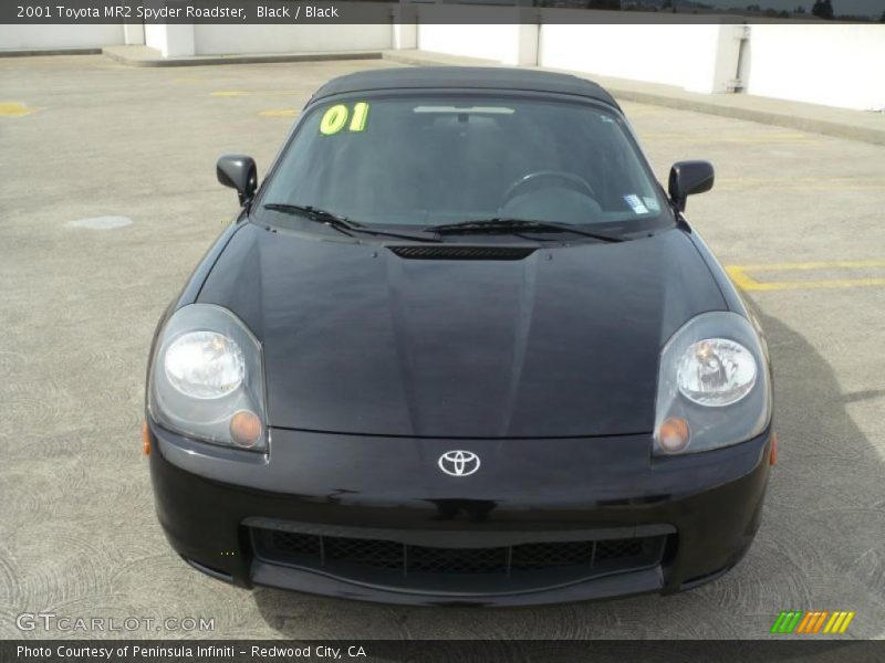 Black / Black 2001 Toyota MR2 Spyder Roadster