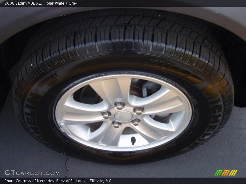 Polar White / Gray 2008 Saturn VUE XE
