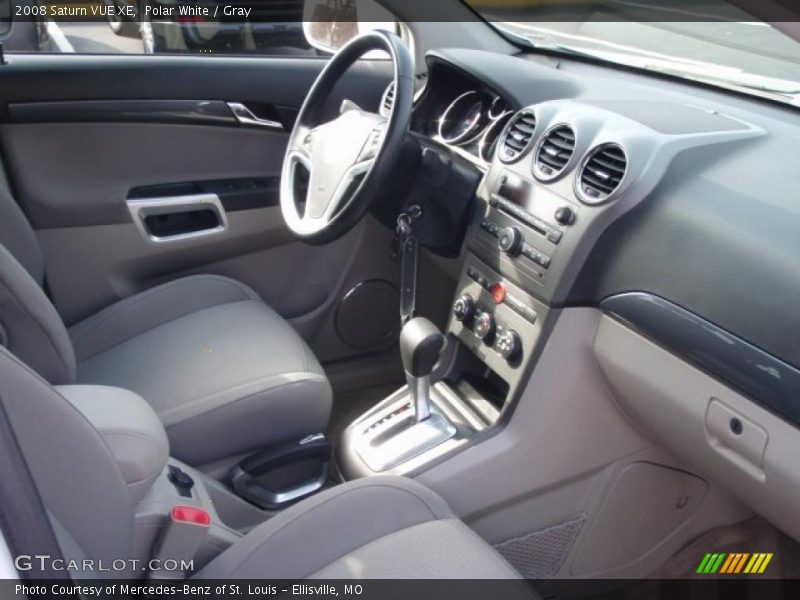 Polar White / Gray 2008 Saturn VUE XE