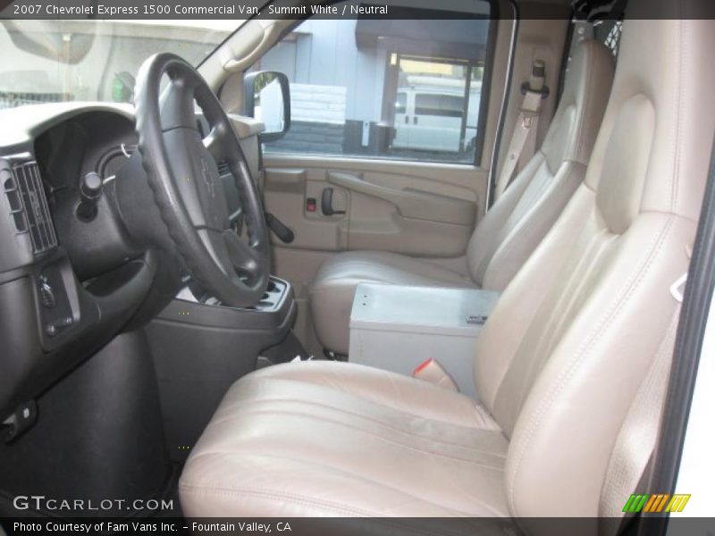  2007 Express 1500 Commercial Van Neutral Interior