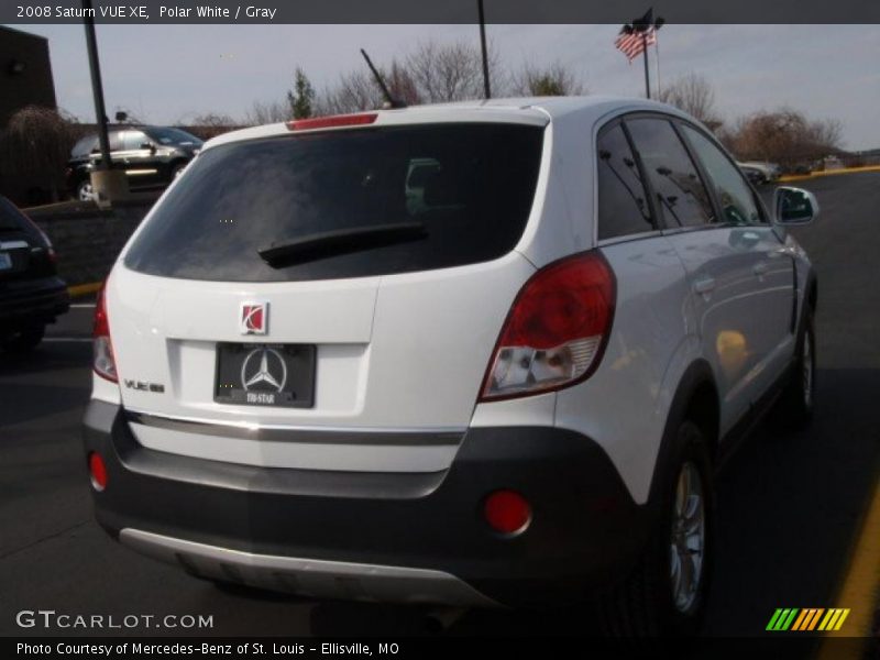 Polar White / Gray 2008 Saturn VUE XE