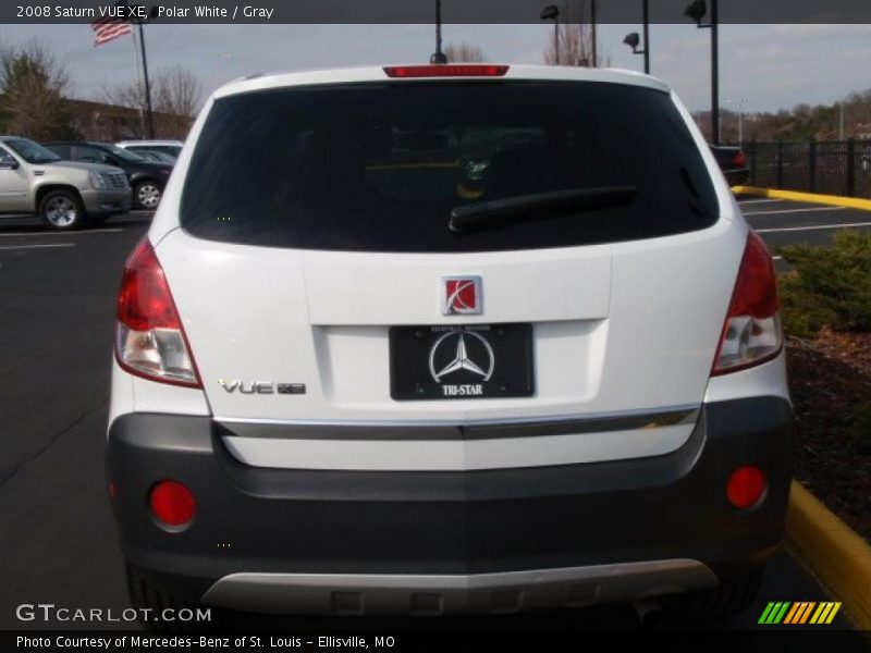 Polar White / Gray 2008 Saturn VUE XE
