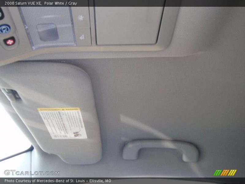 Polar White / Gray 2008 Saturn VUE XE