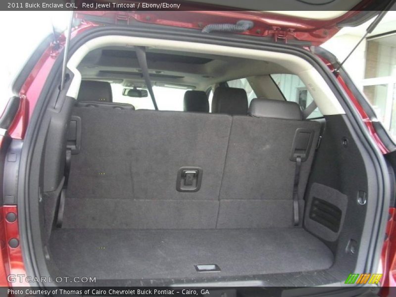 Red Jewel Tintcoat / Ebony/Ebony 2011 Buick Enclave CXL