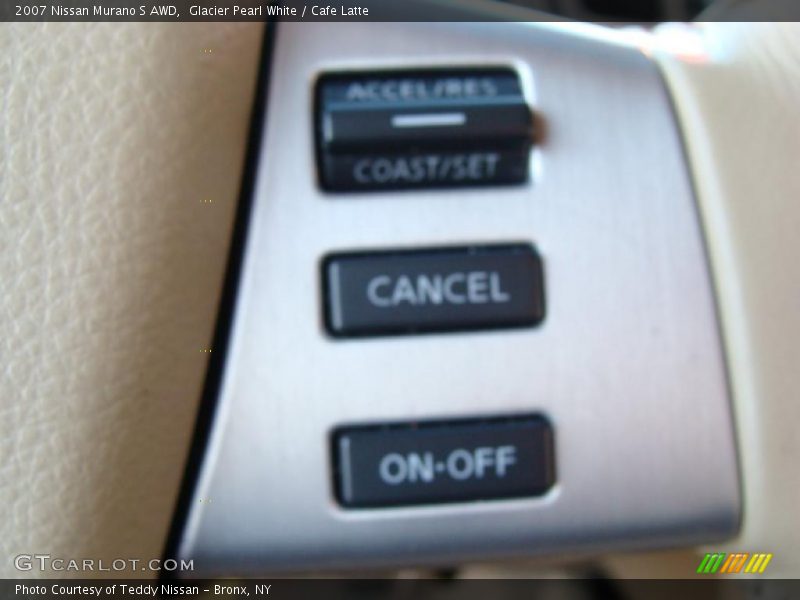 Glacier Pearl White / Cafe Latte 2007 Nissan Murano S AWD