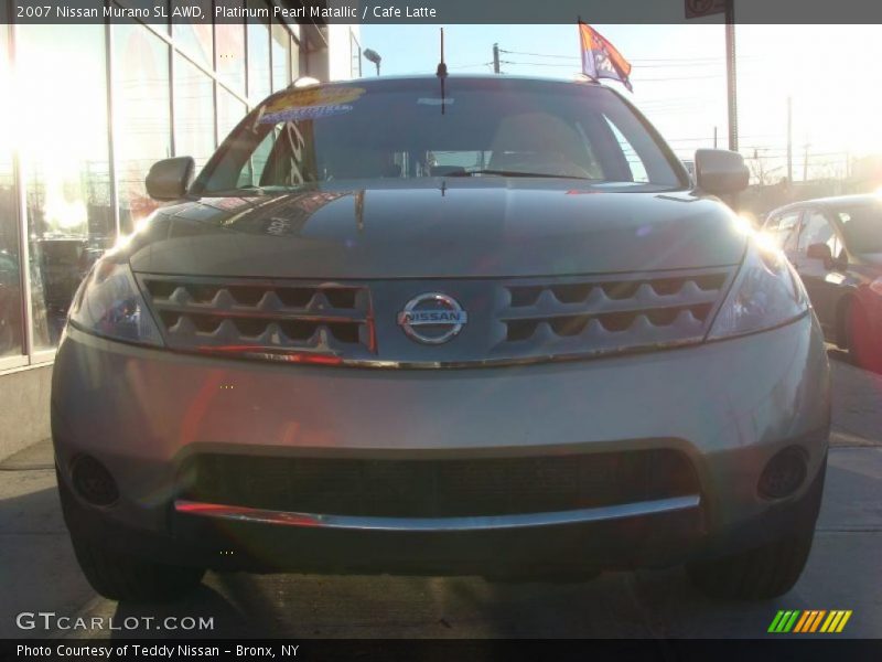 Platinum Pearl Matallic / Cafe Latte 2007 Nissan Murano SL AWD