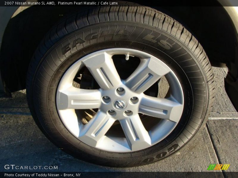 Platinum Pearl Matallic / Cafe Latte 2007 Nissan Murano SL AWD