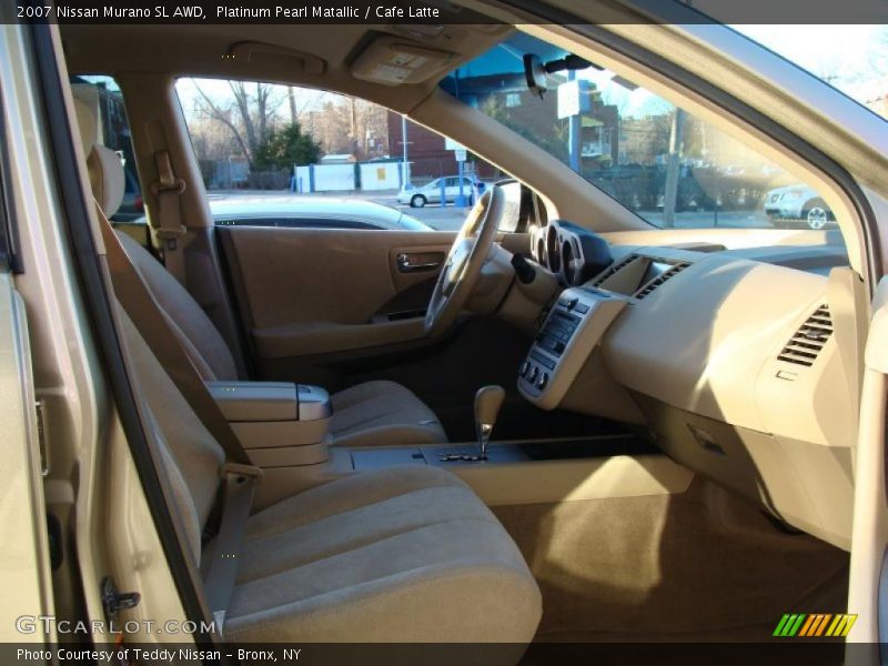 Platinum Pearl Matallic / Cafe Latte 2007 Nissan Murano SL AWD