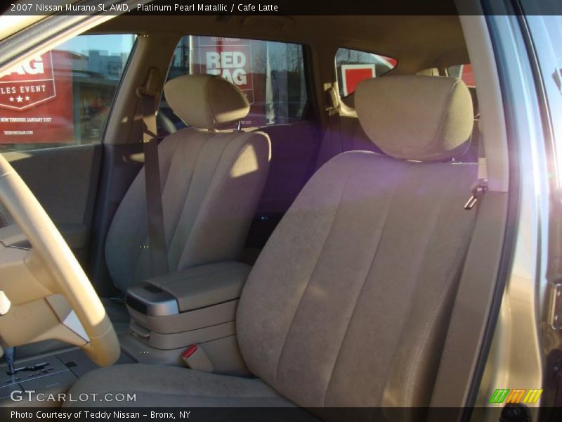 Platinum Pearl Matallic / Cafe Latte 2007 Nissan Murano SL AWD