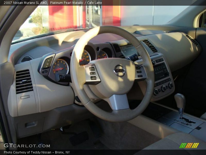 Platinum Pearl Matallic / Cafe Latte 2007 Nissan Murano SL AWD