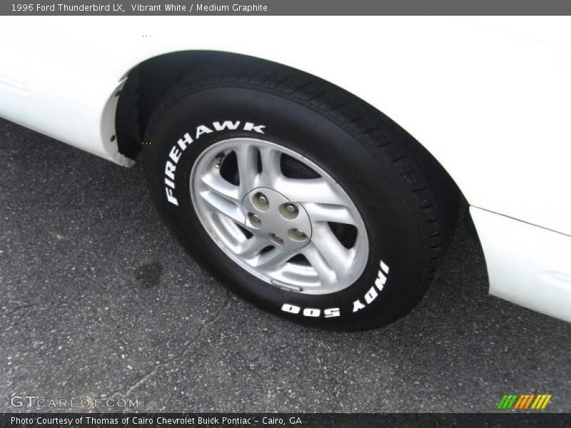 Vibrant White / Medium Graphite 1996 Ford Thunderbird LX