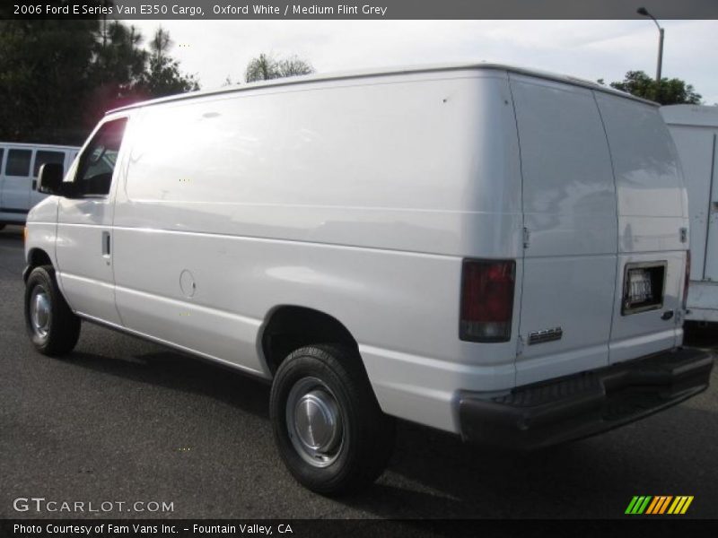 Oxford White / Medium Flint Grey 2006 Ford E Series Van E350 Cargo