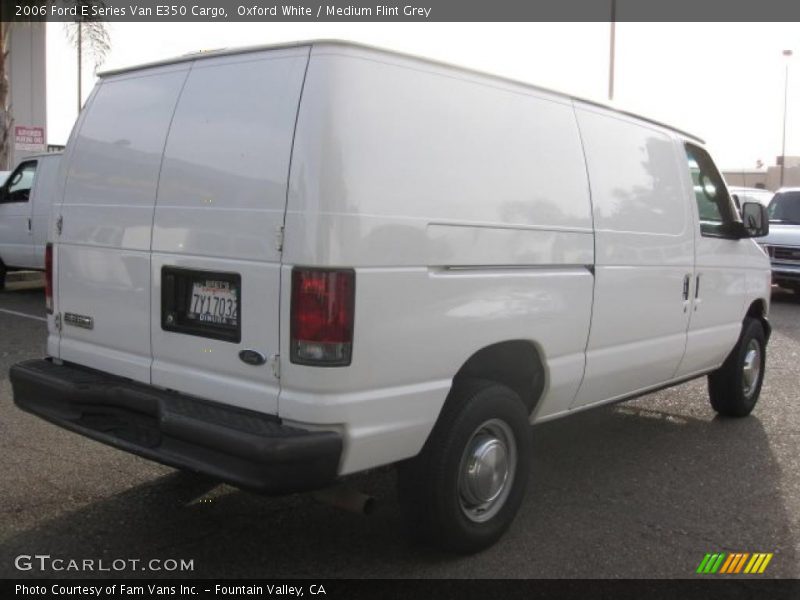 Oxford White / Medium Flint Grey 2006 Ford E Series Van E350 Cargo