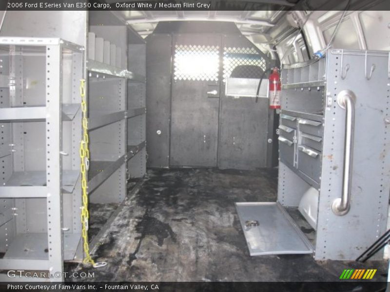 Oxford White / Medium Flint Grey 2006 Ford E Series Van E350 Cargo