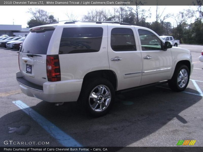 White Diamond Tricoat / Light Cashmere/Dark Cashmere 2010 Chevrolet Tahoe LTZ