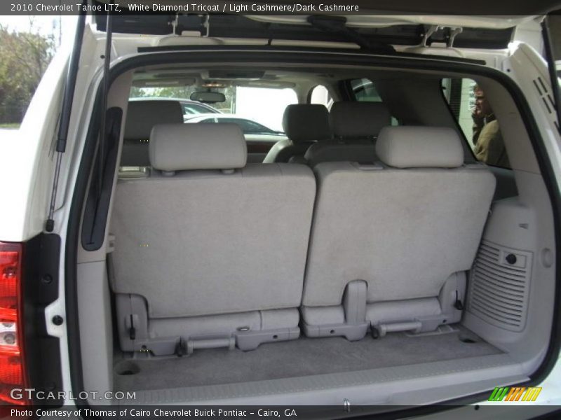 White Diamond Tricoat / Light Cashmere/Dark Cashmere 2010 Chevrolet Tahoe LTZ