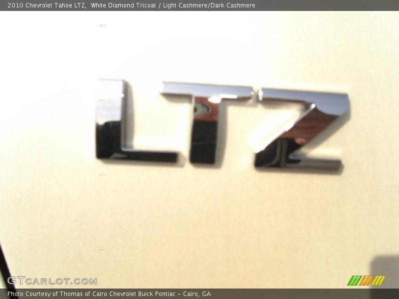 White Diamond Tricoat / Light Cashmere/Dark Cashmere 2010 Chevrolet Tahoe LTZ