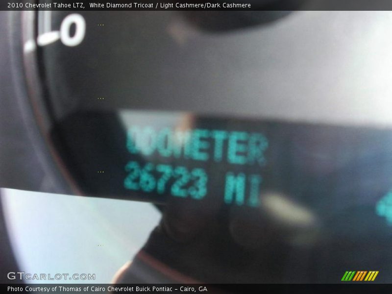 White Diamond Tricoat / Light Cashmere/Dark Cashmere 2010 Chevrolet Tahoe LTZ