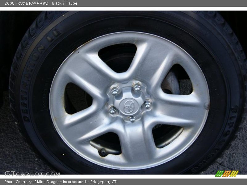 Black / Taupe 2008 Toyota RAV4 4WD