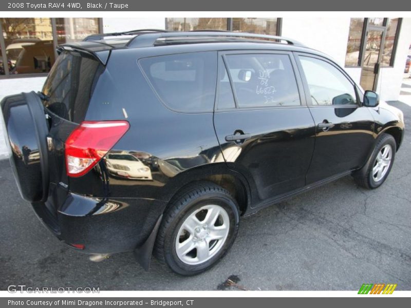 Black / Taupe 2008 Toyota RAV4 4WD