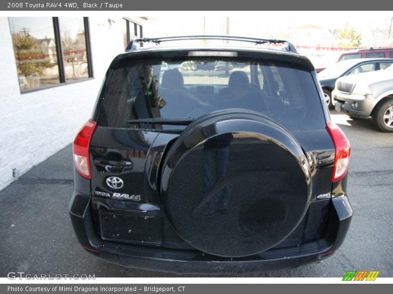 Black / Taupe 2008 Toyota RAV4 4WD
