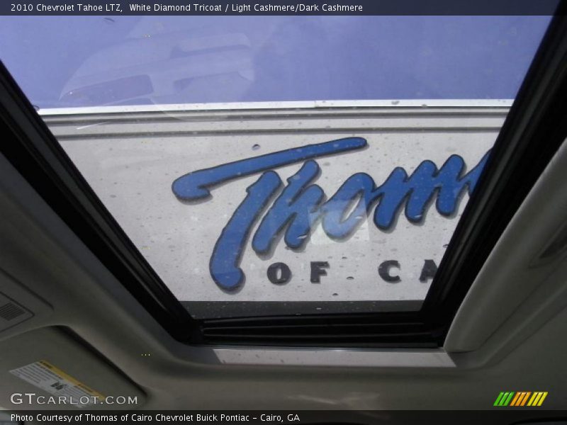White Diamond Tricoat / Light Cashmere/Dark Cashmere 2010 Chevrolet Tahoe LTZ