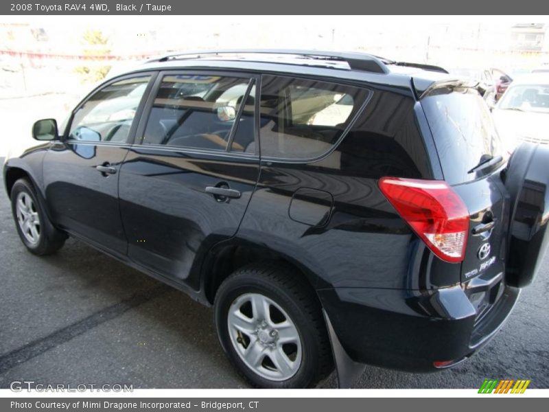 Black / Taupe 2008 Toyota RAV4 4WD