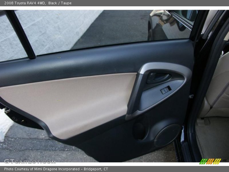 Black / Taupe 2008 Toyota RAV4 4WD