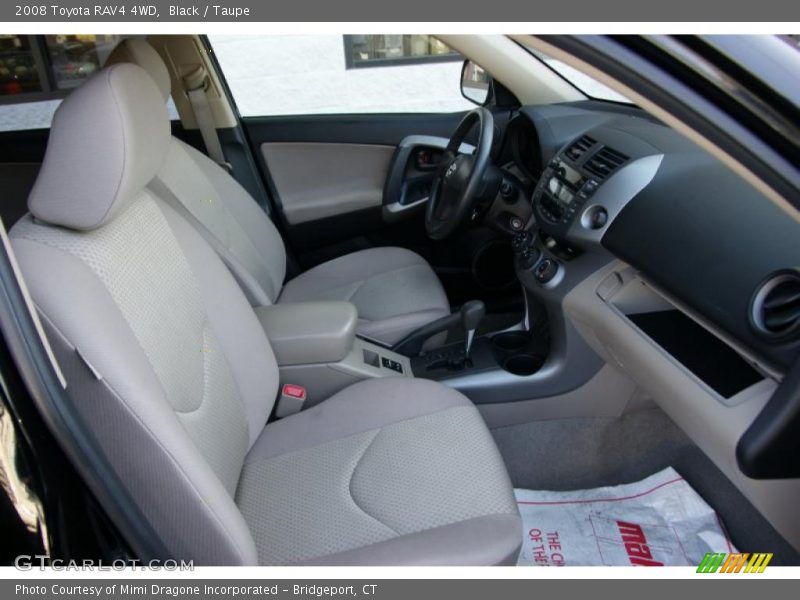 Black / Taupe 2008 Toyota RAV4 4WD
