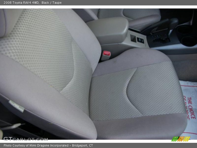 Black / Taupe 2008 Toyota RAV4 4WD