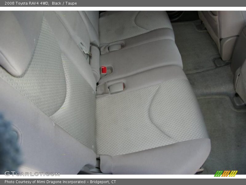 Black / Taupe 2008 Toyota RAV4 4WD