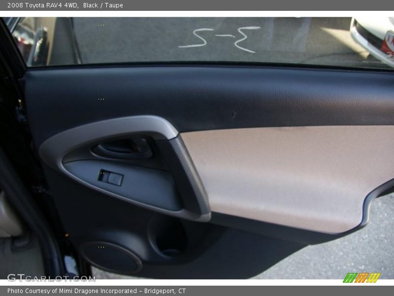 Black / Taupe 2008 Toyota RAV4 4WD