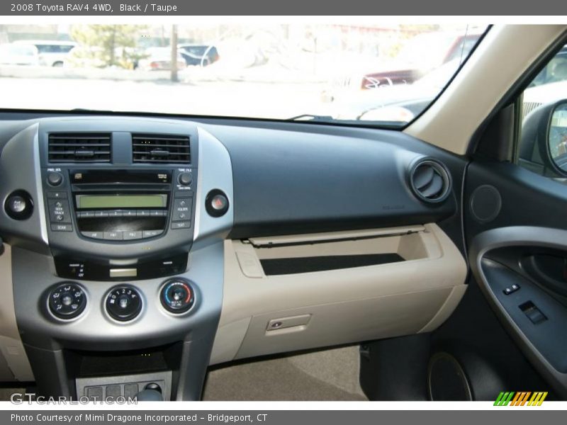 Black / Taupe 2008 Toyota RAV4 4WD