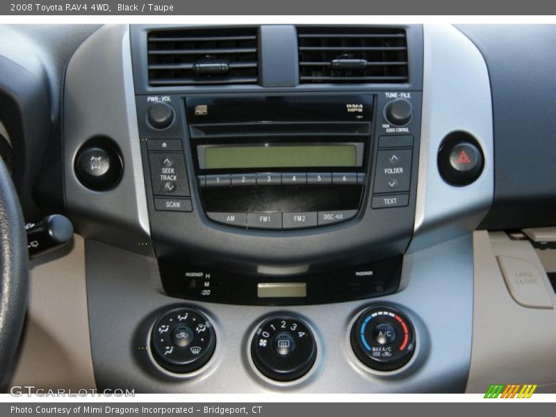 Black / Taupe 2008 Toyota RAV4 4WD