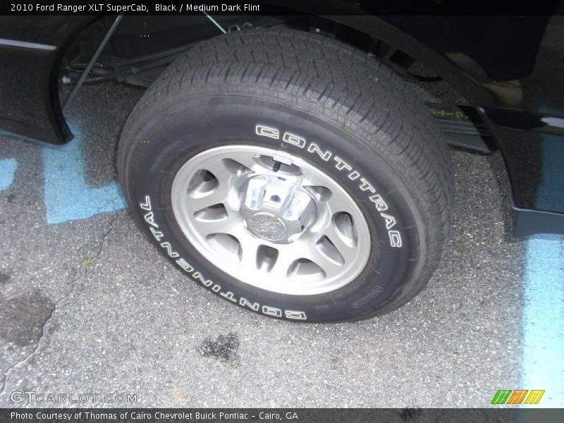 Black / Medium Dark Flint 2010 Ford Ranger XLT SuperCab